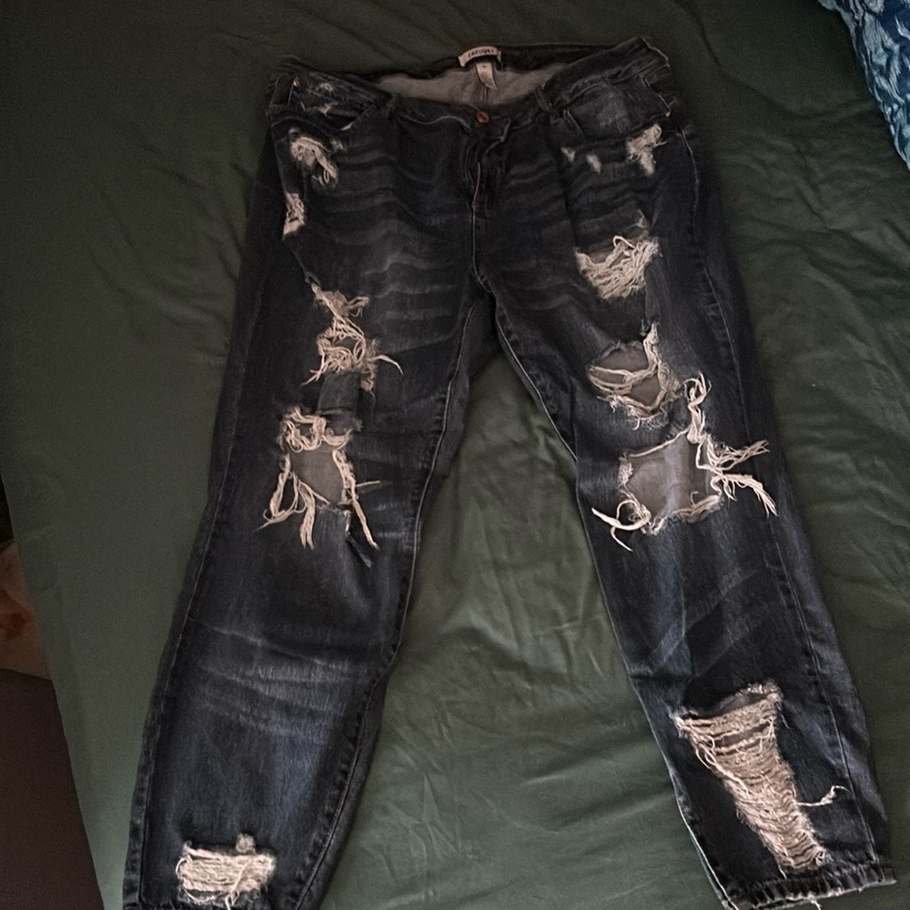 Charlotte Russe refuge + jeans